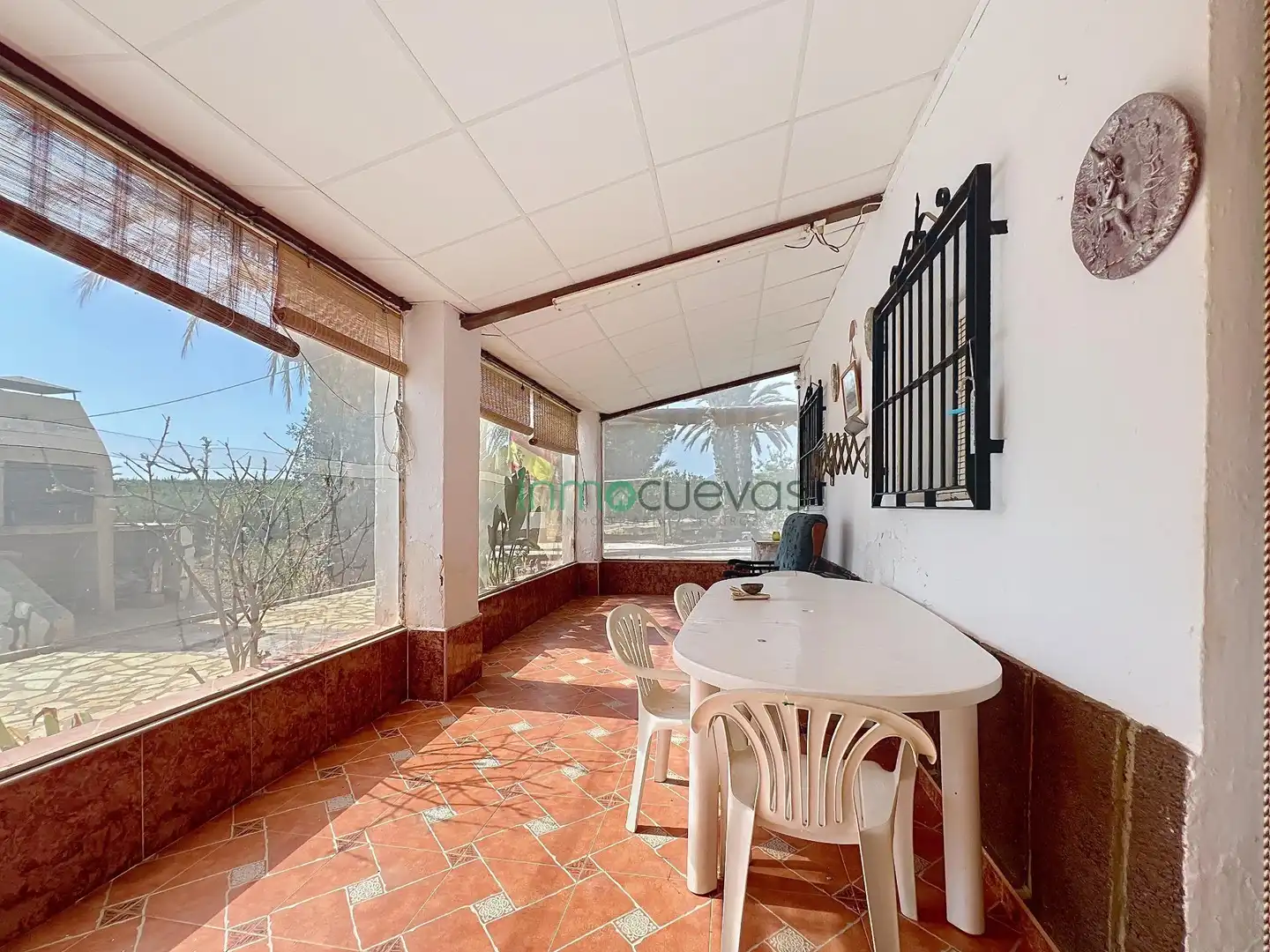 Jardí de Finca rústica en venda en Pulpí amb Aire condicionat, Jardí privat i Terrassa