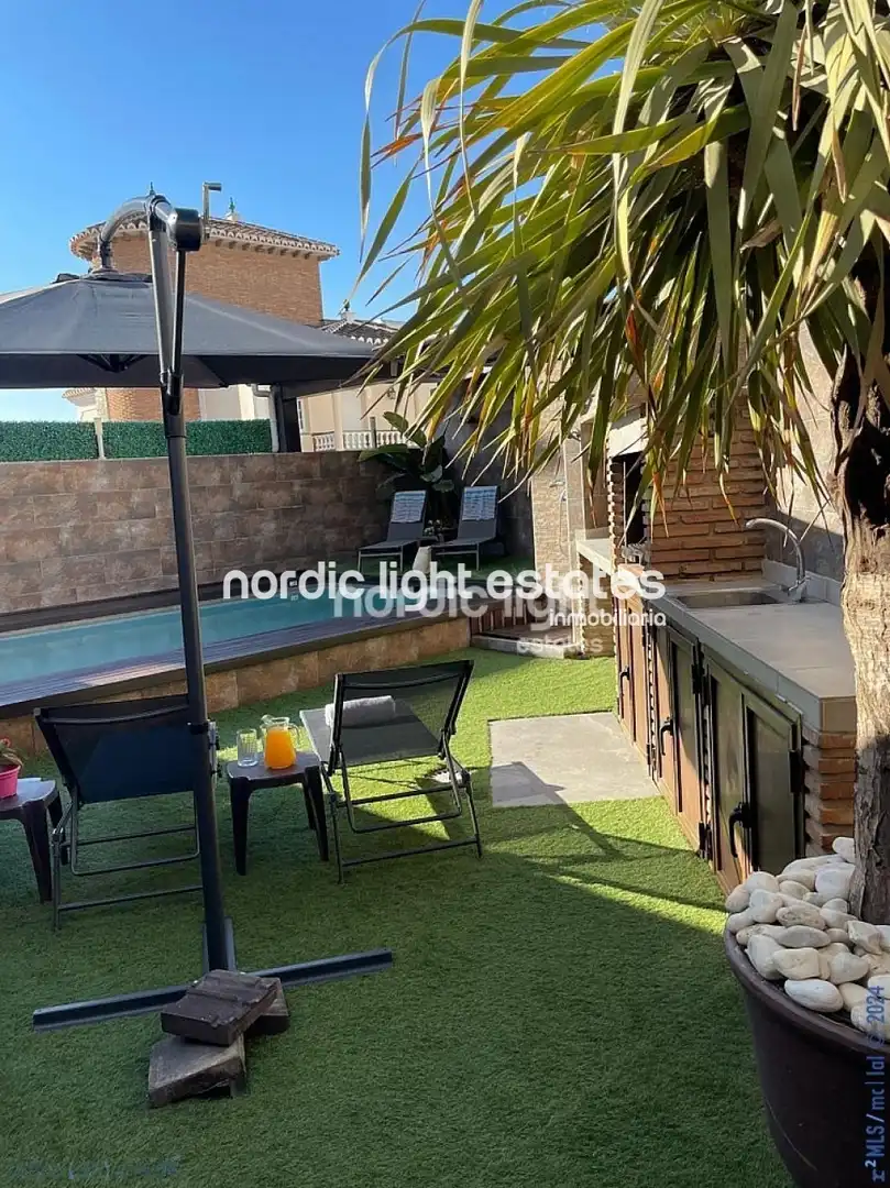 Terraza de Casa o chalet en venta en Nerja con Terraza y Piscina