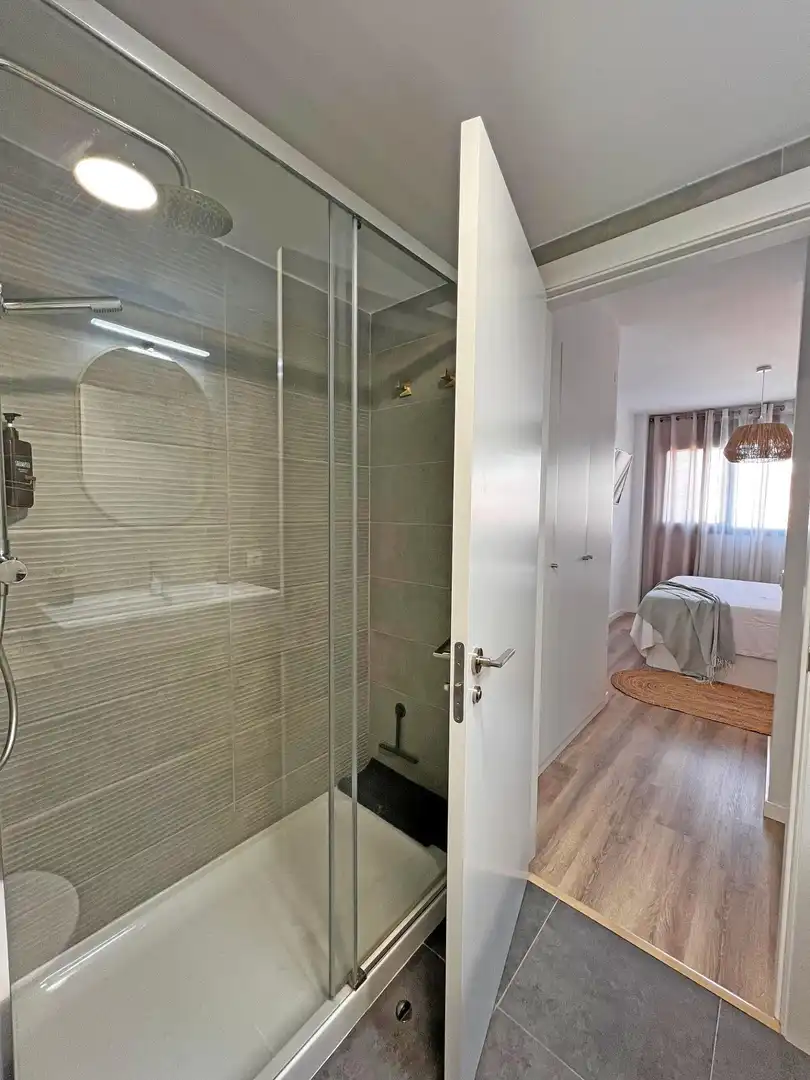 Baño de Apartamento en venta en Valencia con Calefacción, Jardín privado y Terraza