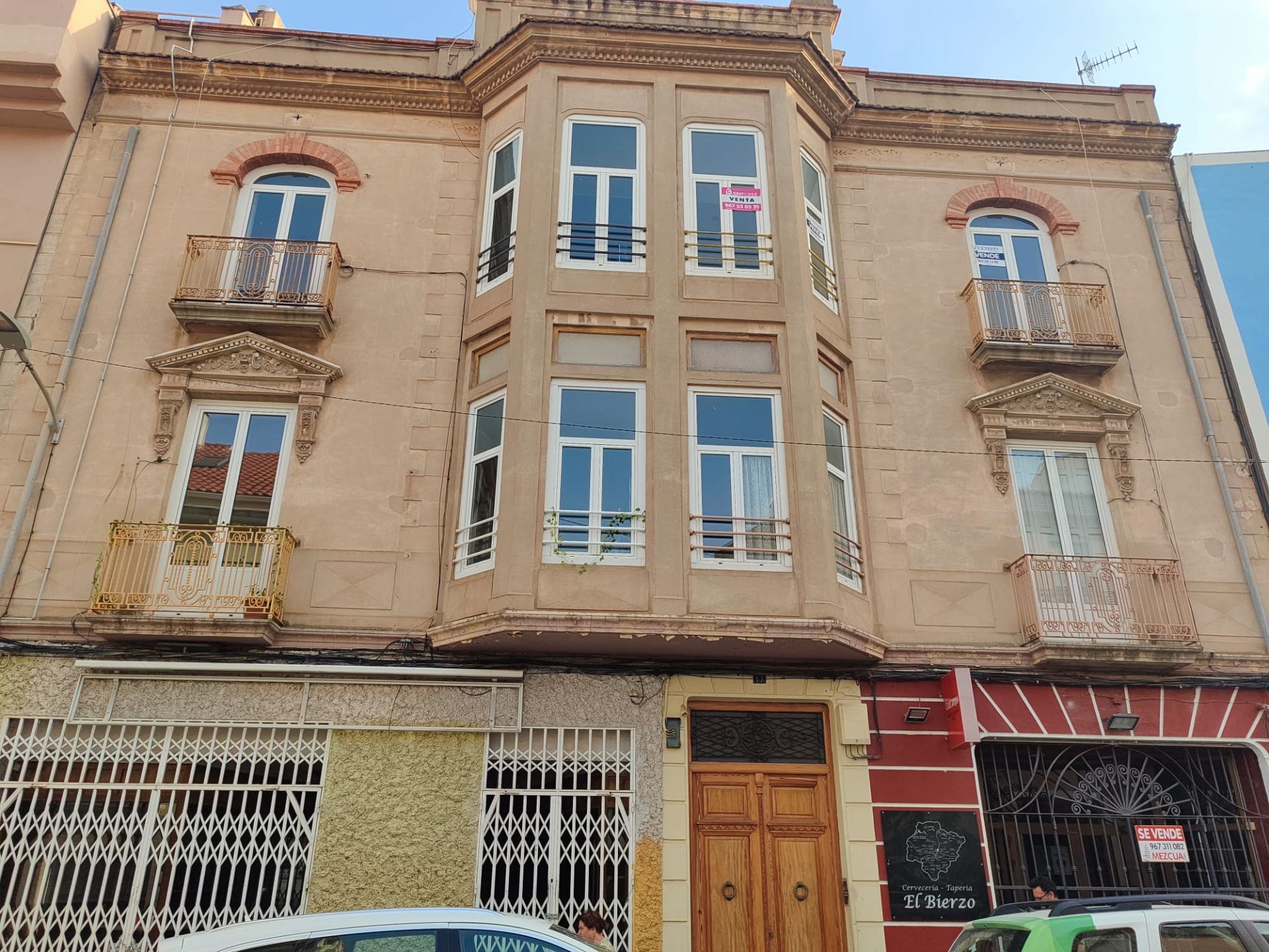 Exterior view of Flat for sale in Almansa  with Terrace and Storage room