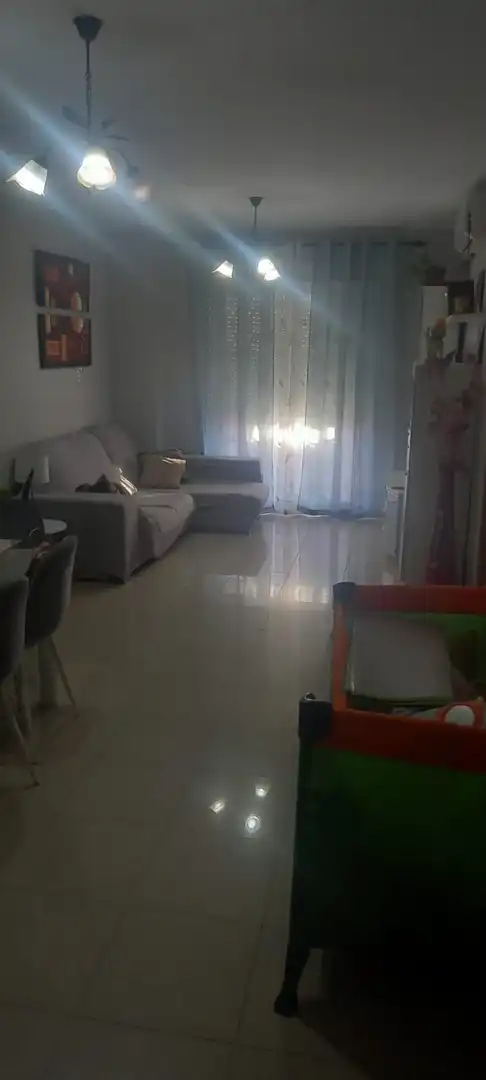 Living room of Flat for sale in Castuera  with Air Conditioner and Washing machine