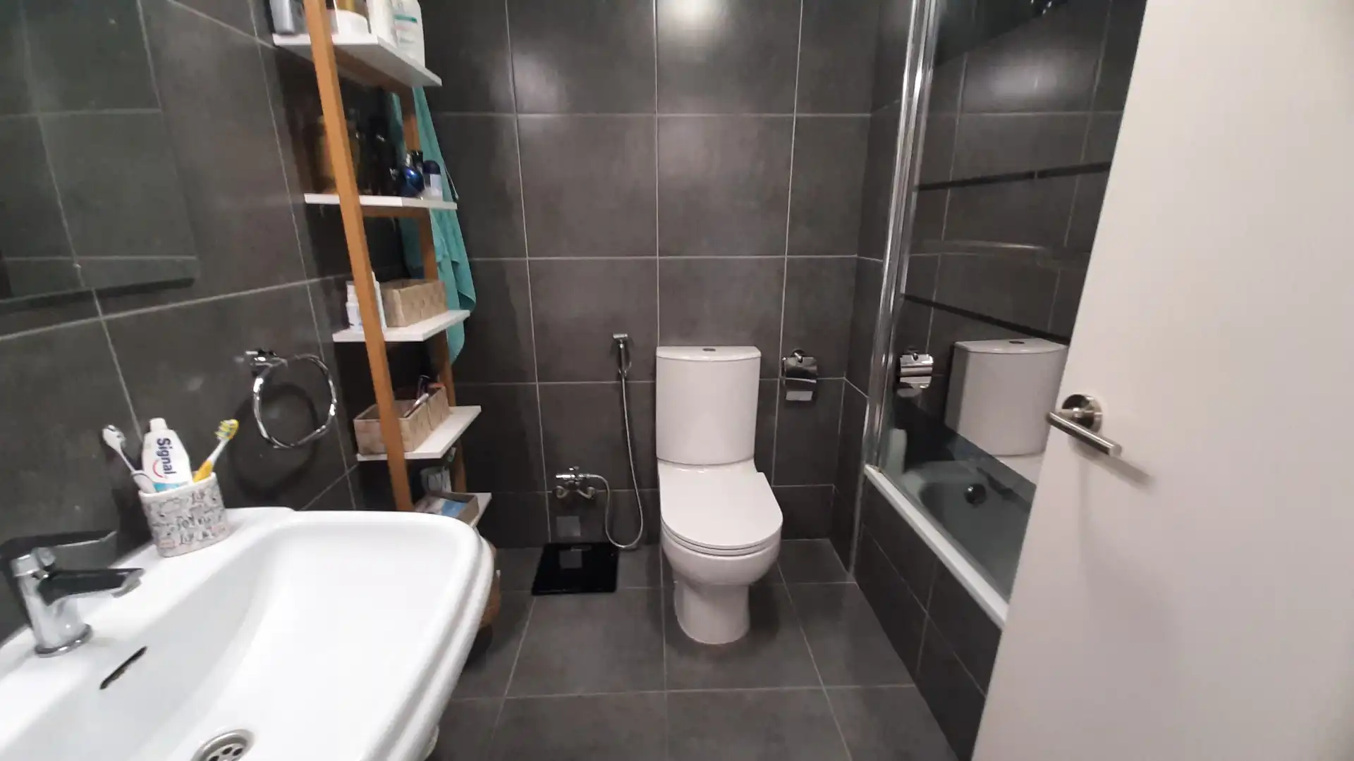 Badezimmer von Wohnung zum Verkauf in Anglesola mit Heizung, Privatgarten und Terrasse