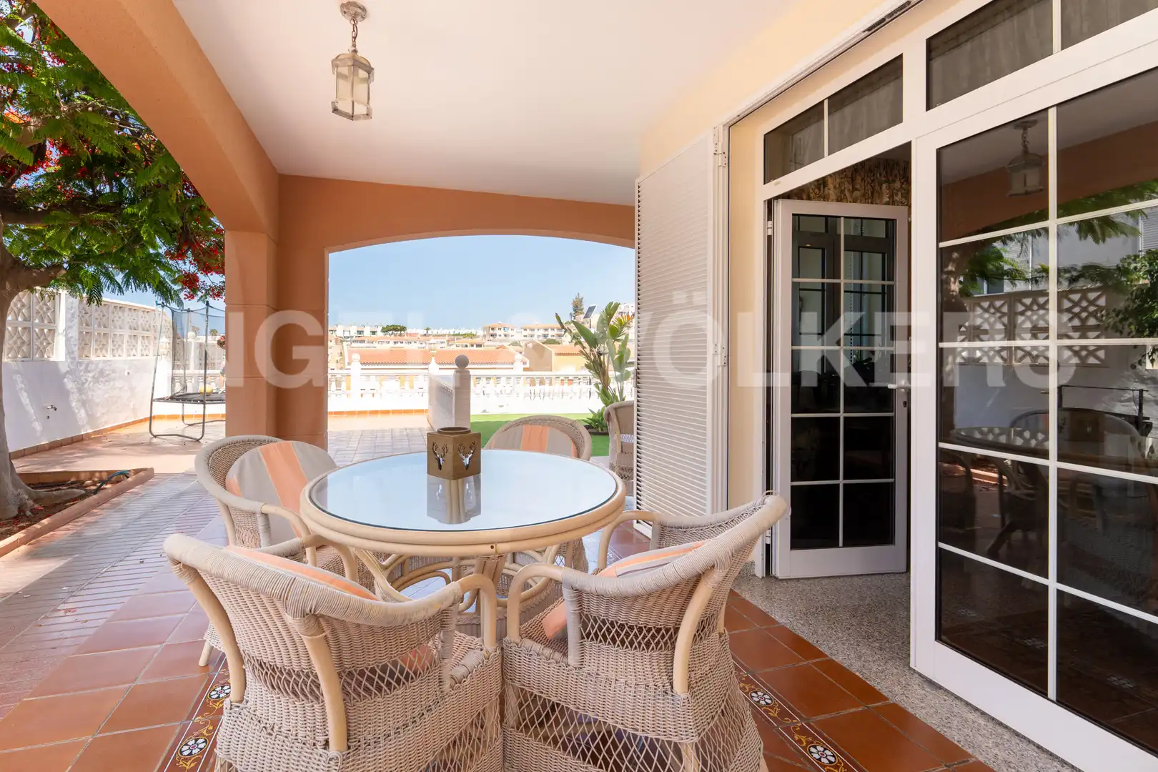 Terrassa de Casa o xalet en venda en Mogán amb Calefacció, Jardí privat i Terrassa