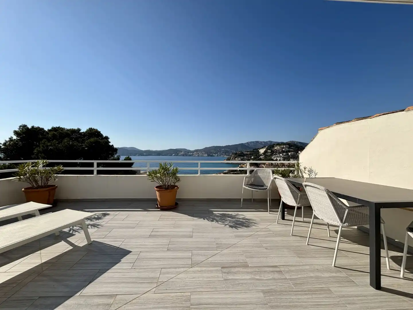 Terrasse von Dachboden zum Verkauf in Calvià mit Klimaanlage, Heizung und Terrasse