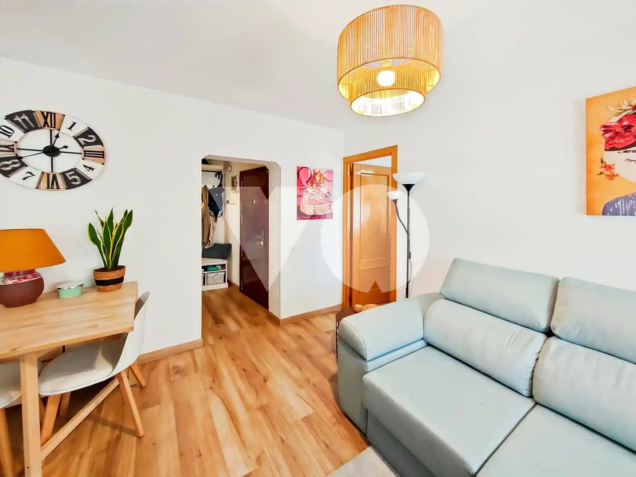 Sala de estar de Planta baja en venta en  Madrid Capital con Aire acondicionado y Calefacción