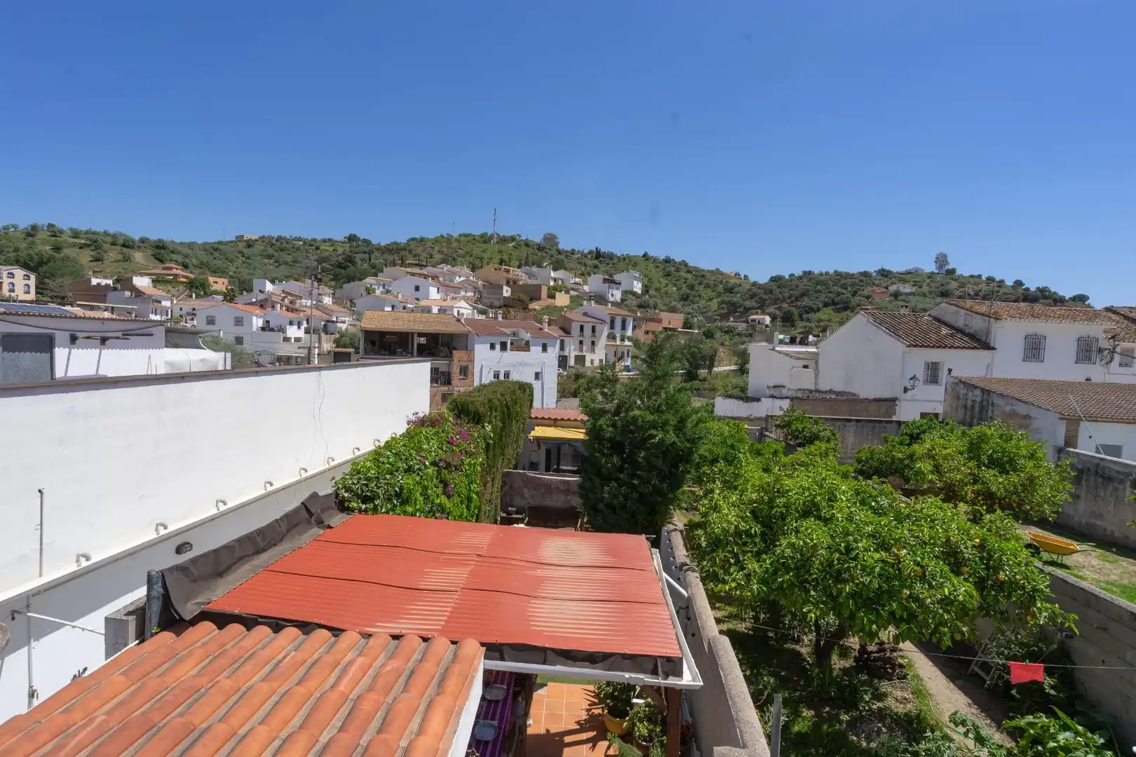 Exterior view of Detached homes for rent in Riogordo  with Air Conditioner, Private garden and Terrace