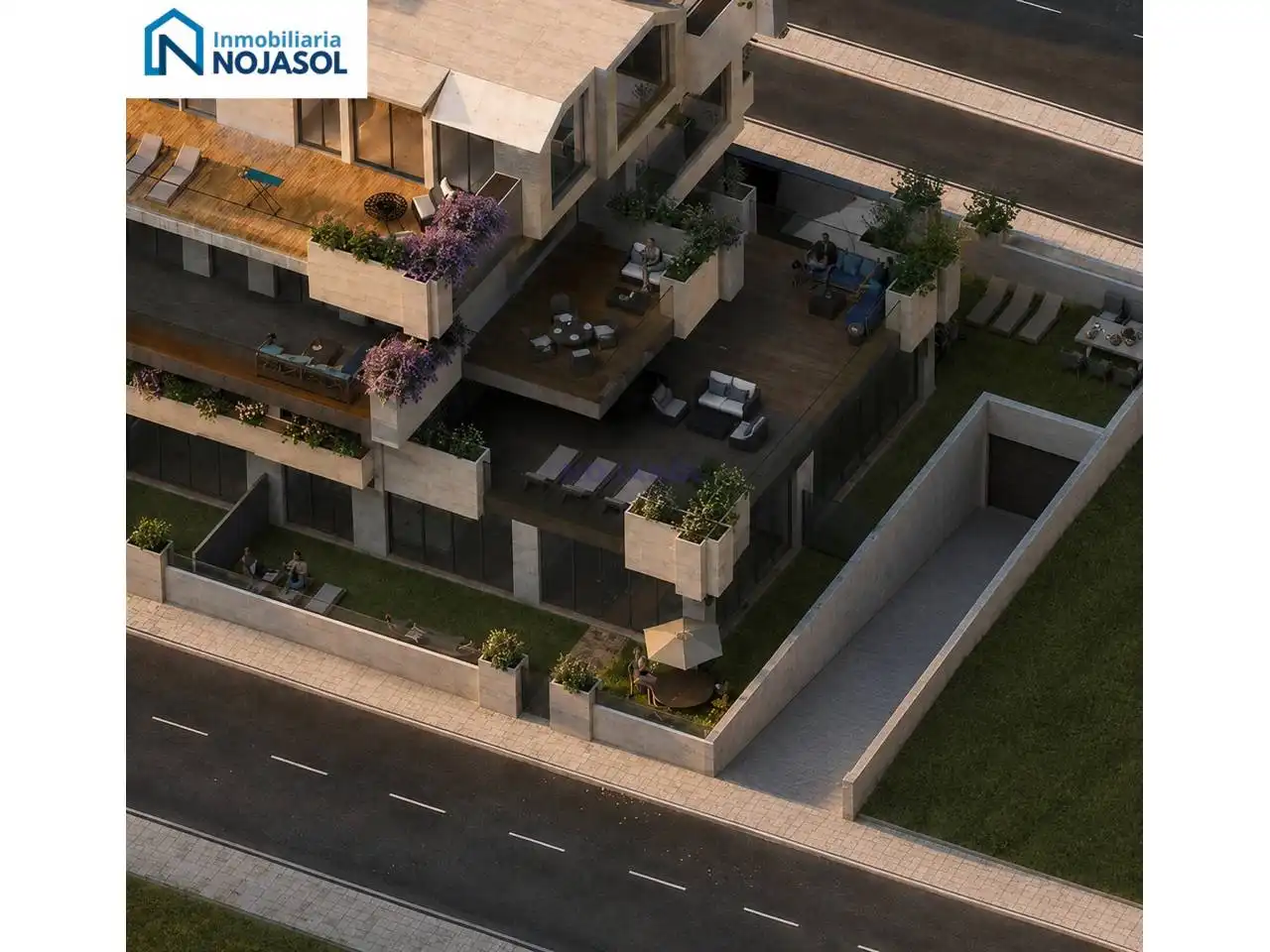 Exterior view of Apartments for sale in Argoños   with Heating, Private garden and Terrace