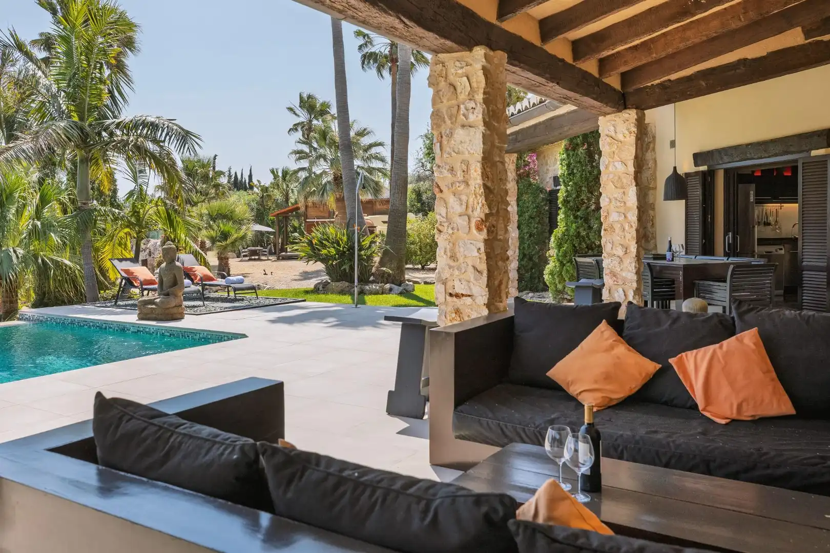 Terraza de Casa o chalet en venta en Beniarbeig con Aire acondicionado, Calefacción y Jardín privado