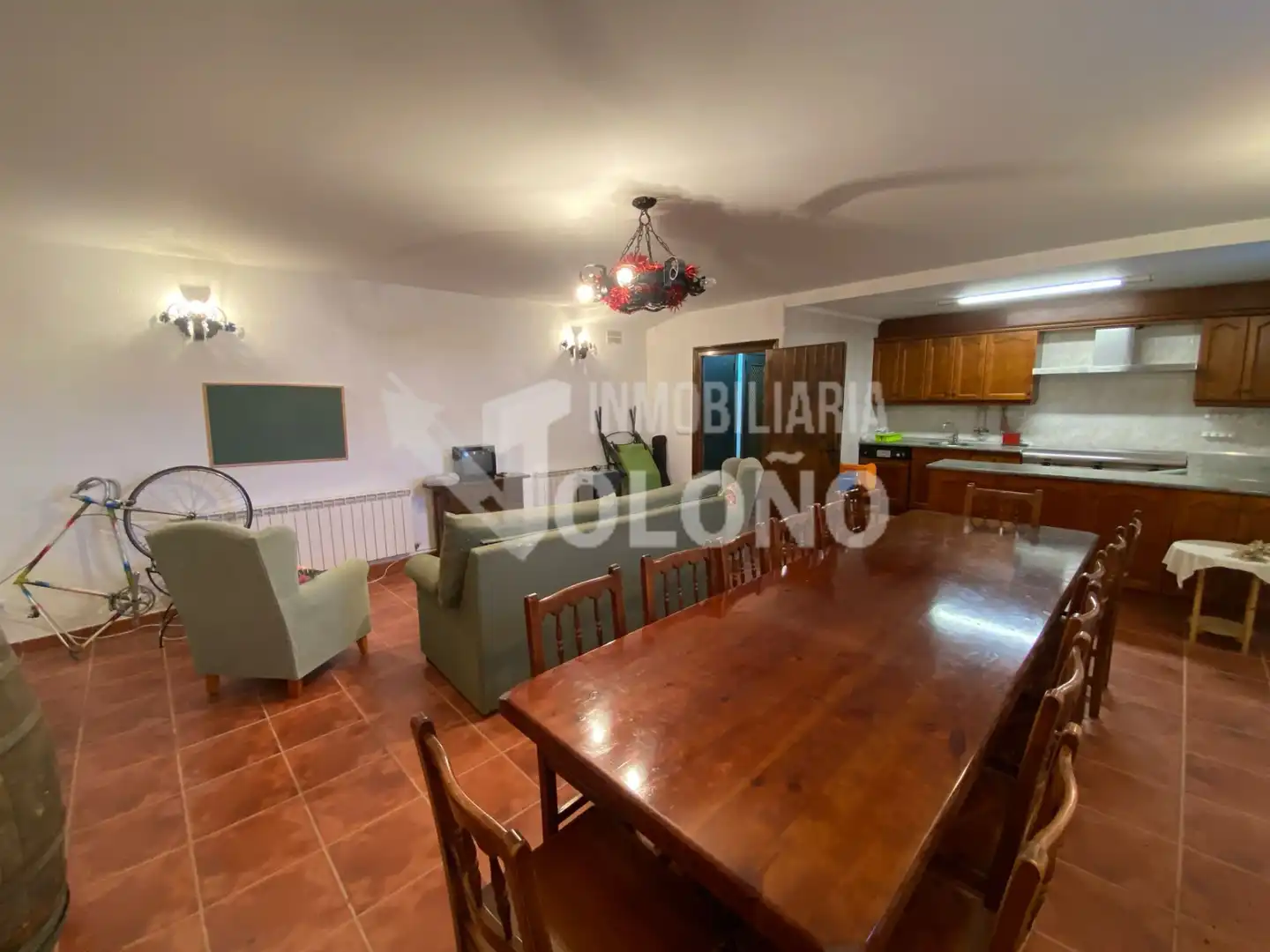 Cocina de Casa o chalet en venta en Ollauri con Calefacción, Jardín privado y Parquet