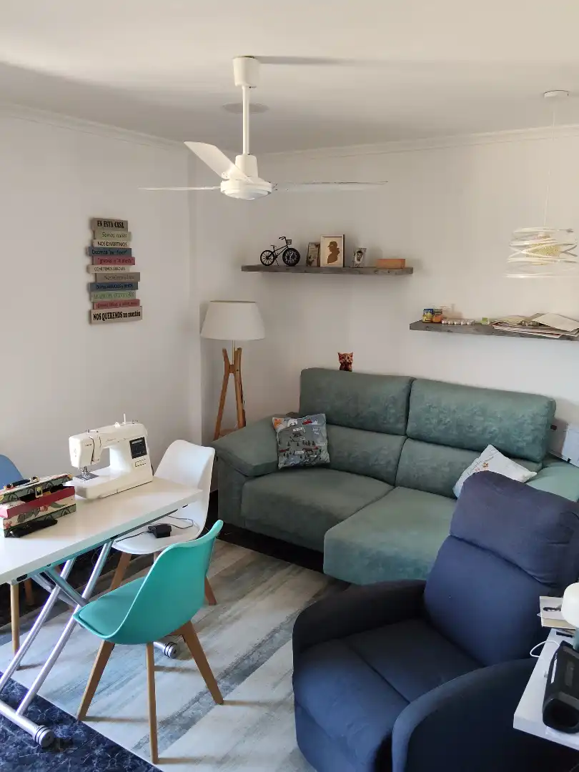 Wohnzimmer von Wohnung zur Miete in Castellón de la Plana / Castelló de la Plana mit Möbliert