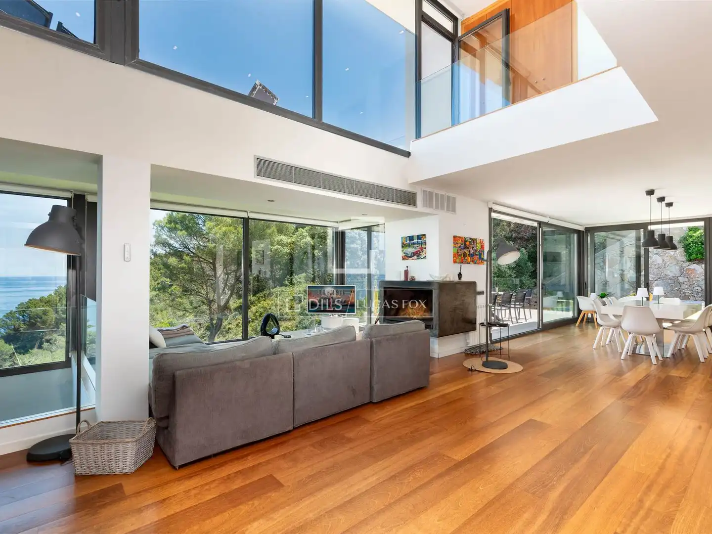 Wohnzimmer von Haus oder Chalet zum Verkauf in Begur mit Klimaanlage, Heizung und Privatgarten