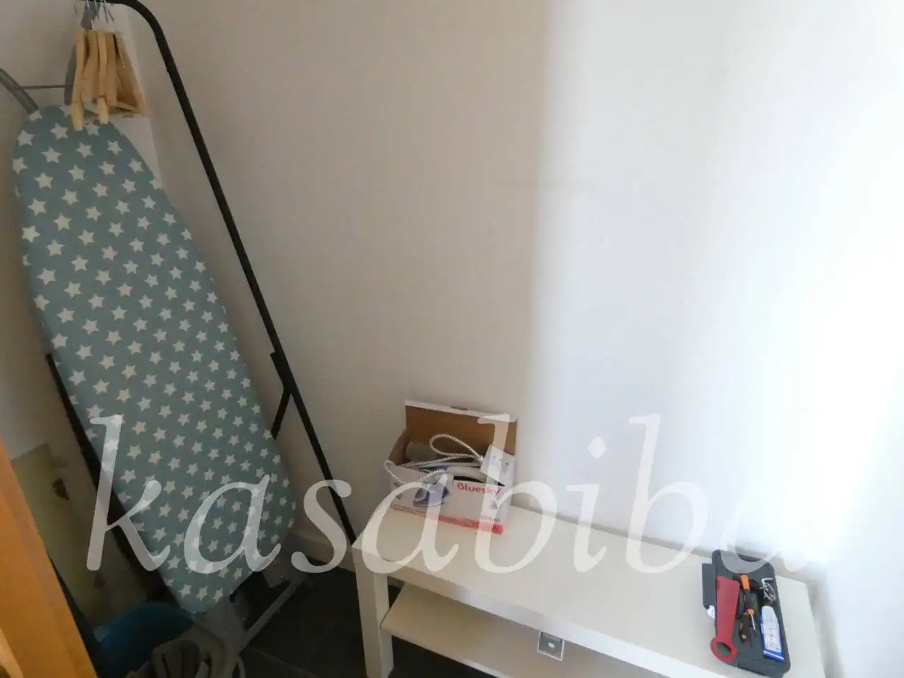 Schlafzimmer von Loft zur Miete in Valencia mit Klimaanlage, Heizung und Parkett