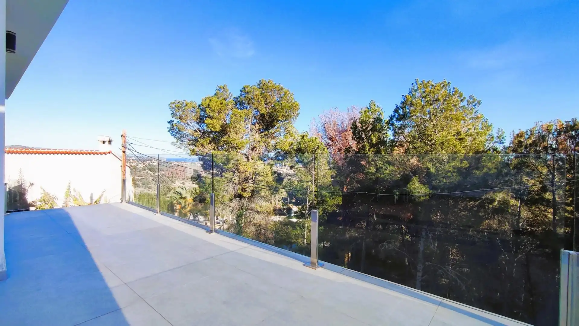 Terrassa de Casa o xalet en venda en Calpe / Calp amb Aire condicionat, Jardí privat i Terrassa