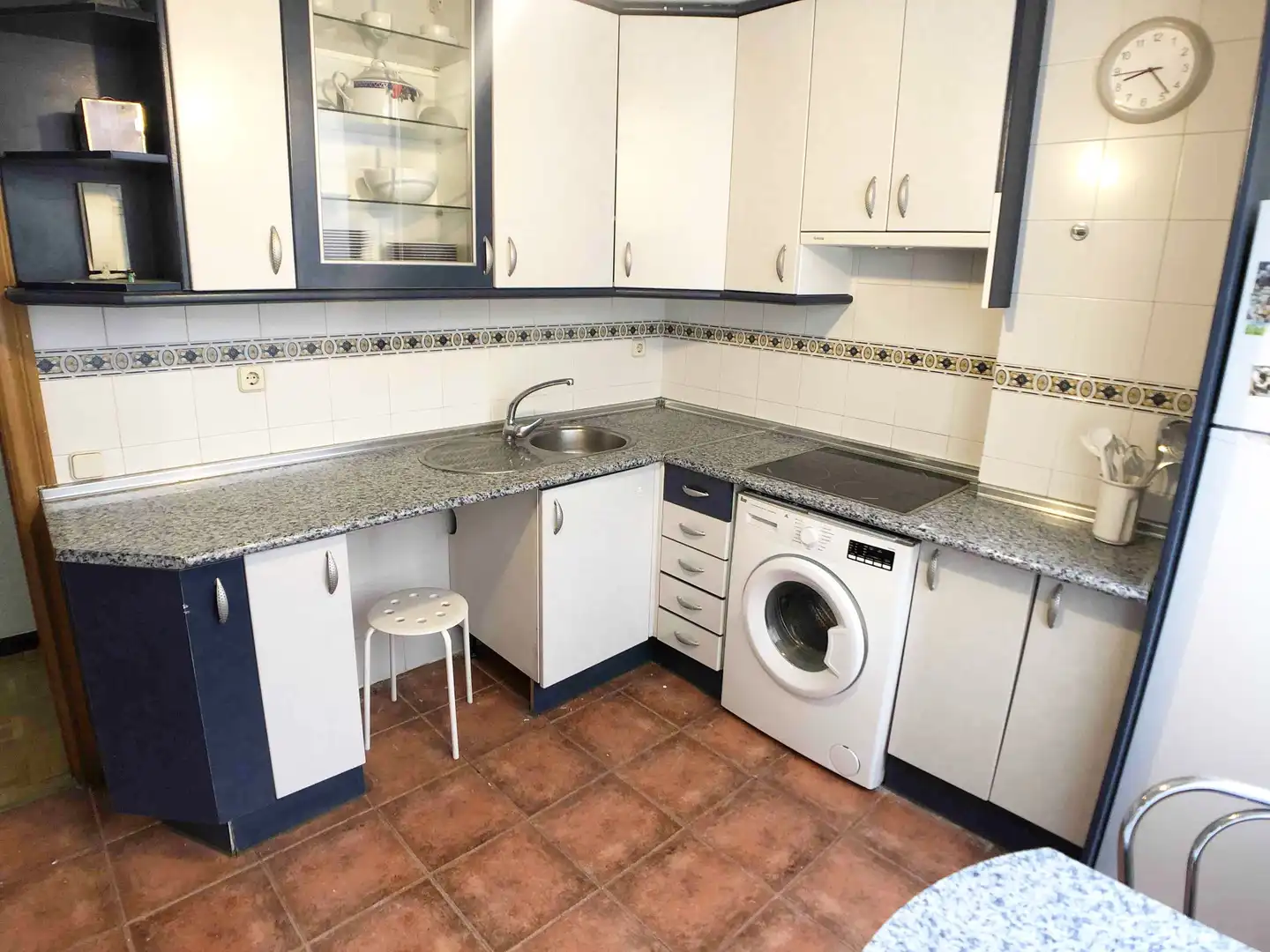 Cocina de Piso de alquiler en Madrid con Aire acondicionado, Calefacción y Parquet