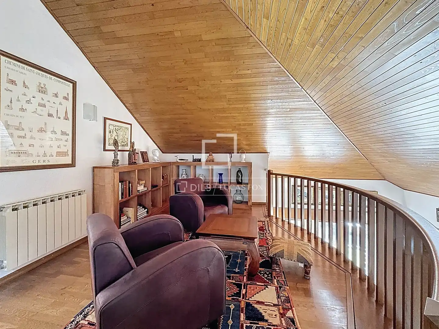 Sala de estar de Piso de alquiler en La Massana con Calefacción, Parquet y Terraza
