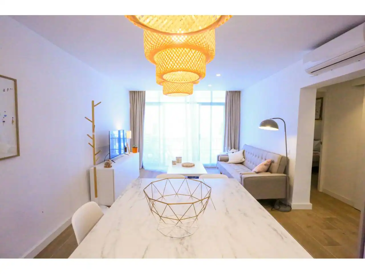 Sala de estar de Piso en venta en Cambrils con Aire acondicionado, Amueblado y Balcón