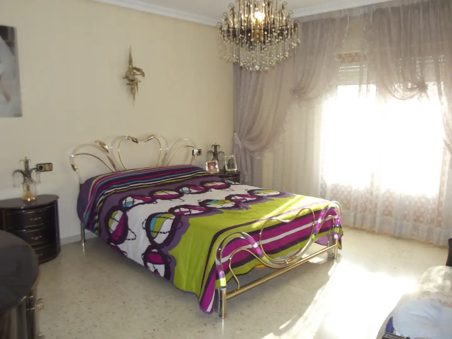 Schlafzimmer von Wohnung zum Verkauf in Almansa mit Heizung und Möbliert