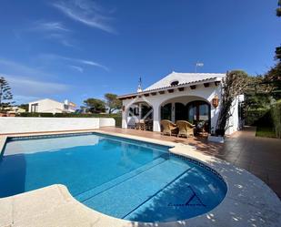 Swimming pool of House or chalet to rent in Ciutadella de Menorca  with Air Conditioner, Private garden and Terrace