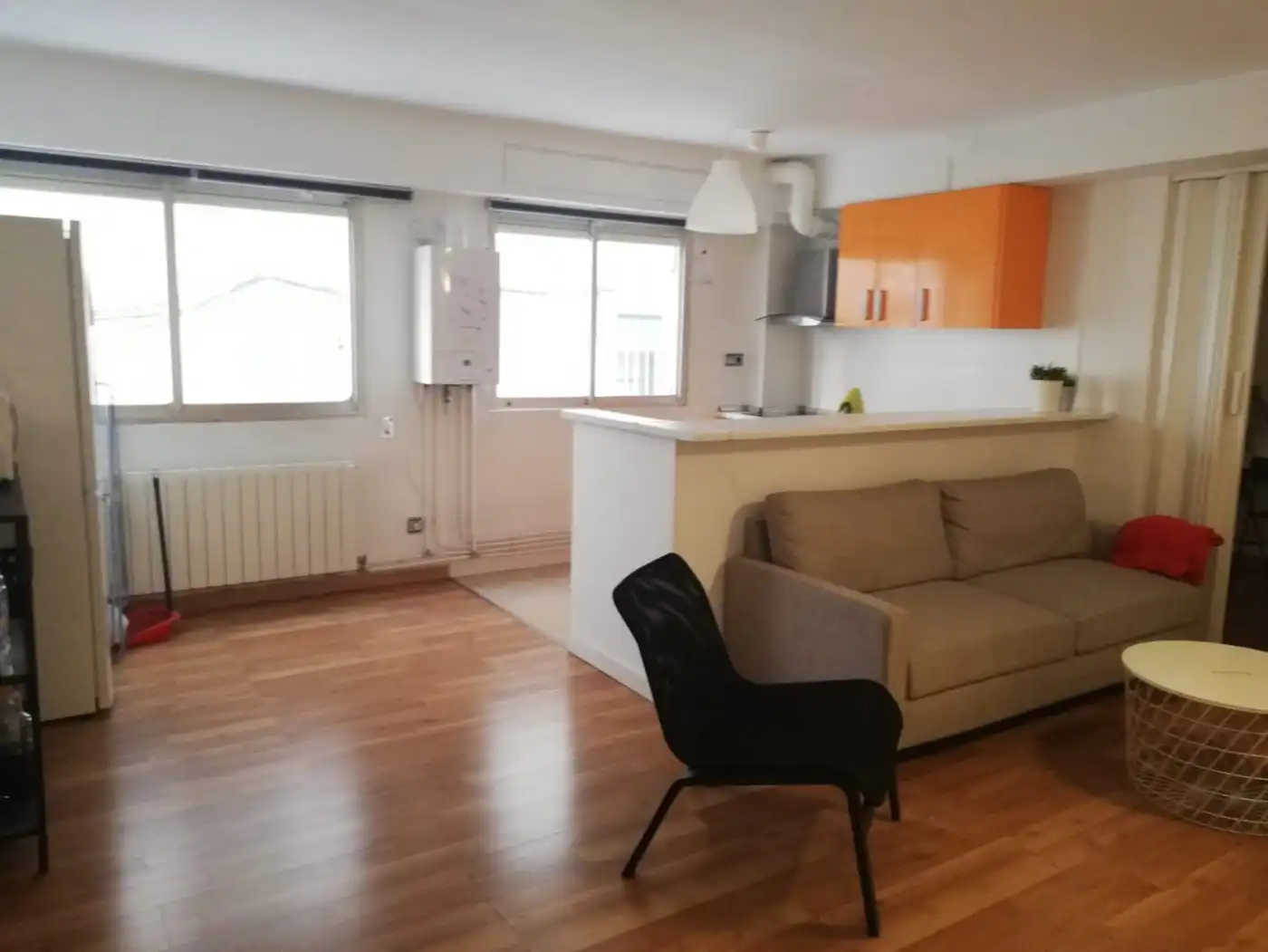 Sala d'estar de Pis per a compartir en Alcoy / Alcoi amb Calefacció i Moblat