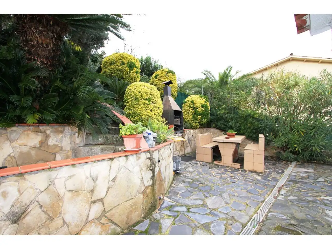 Jardí de Casa o xalet en venda en Lloret de Mar amb Calefacció, Jardí privat i Terrassa