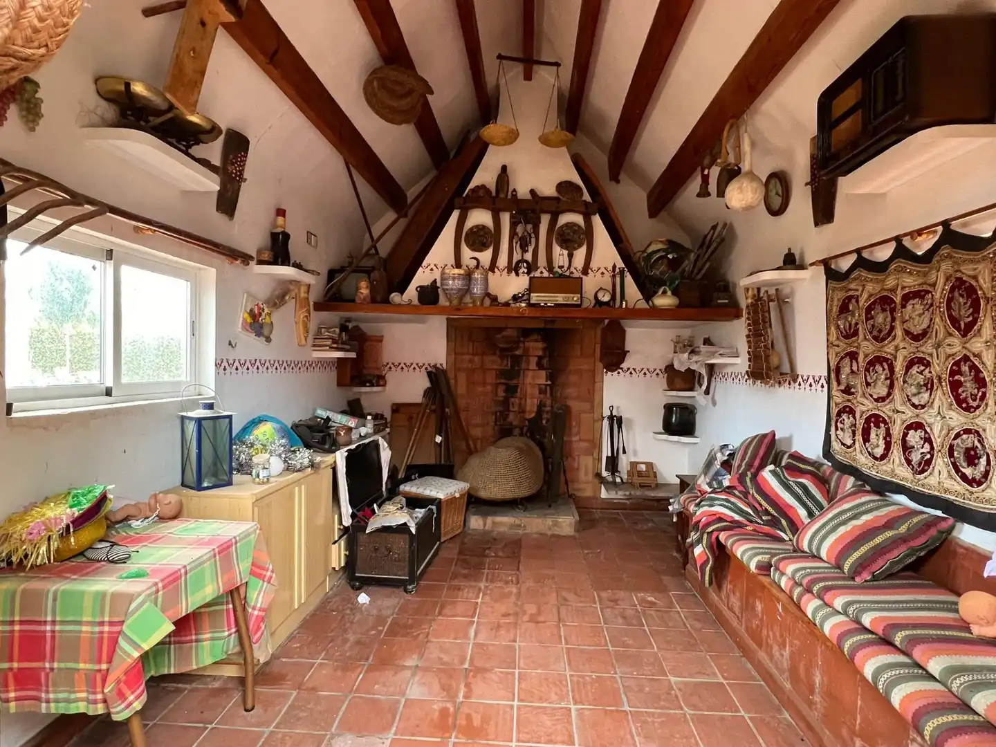 Cuina de Casa o xalet en venda en Elche / Elx amb Jardí privat, Terrassa i Piscina