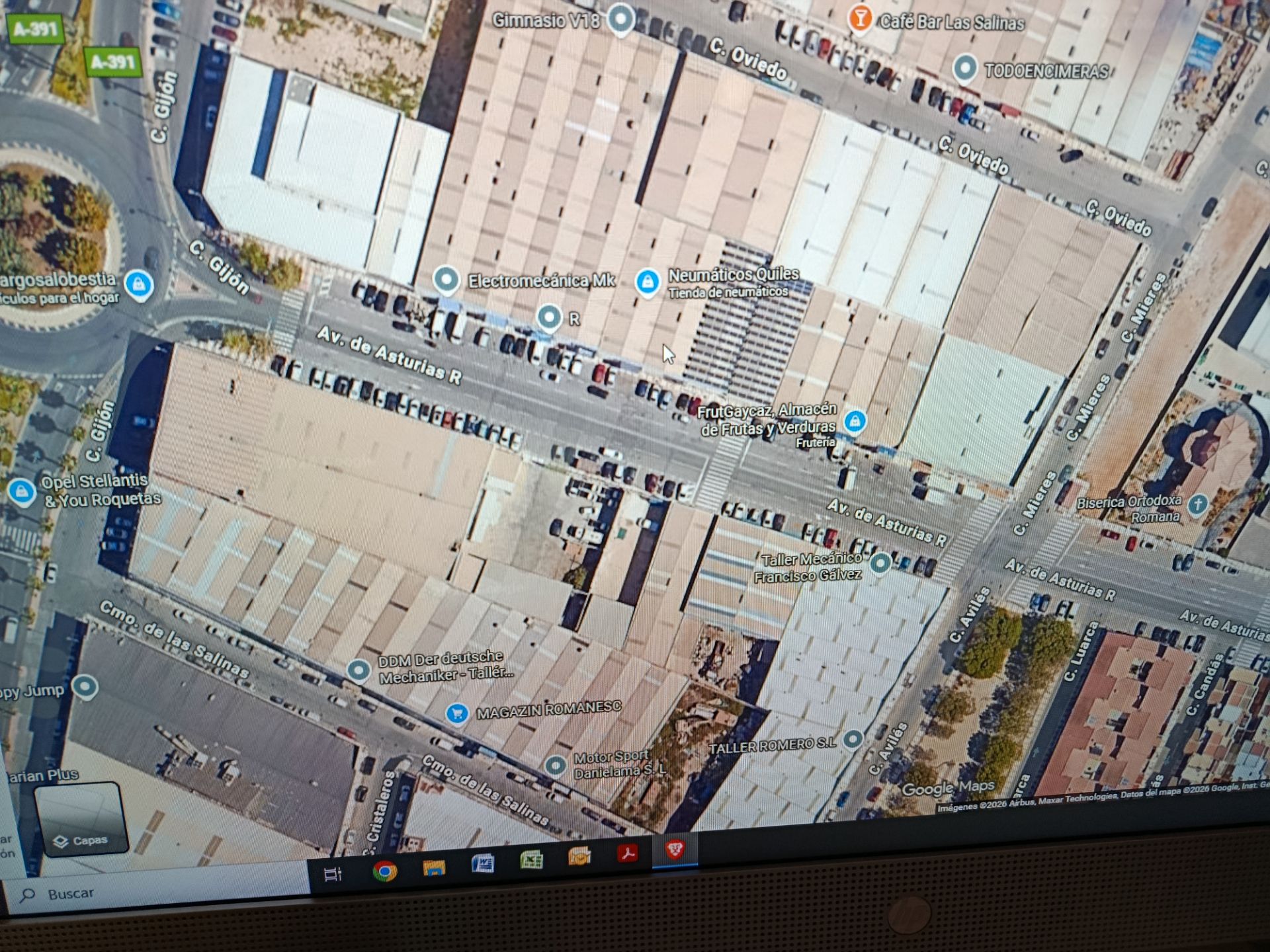 Exterior view of Industrial buildings for sale in Roquetas de Mar