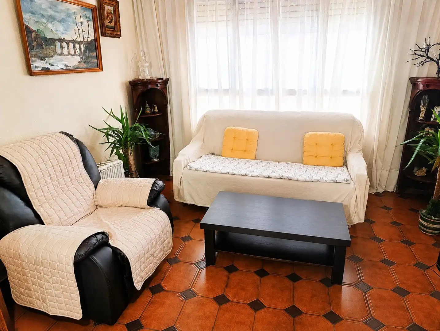 Sala d'estar de Pis en venda en Sueca amb Terrassa