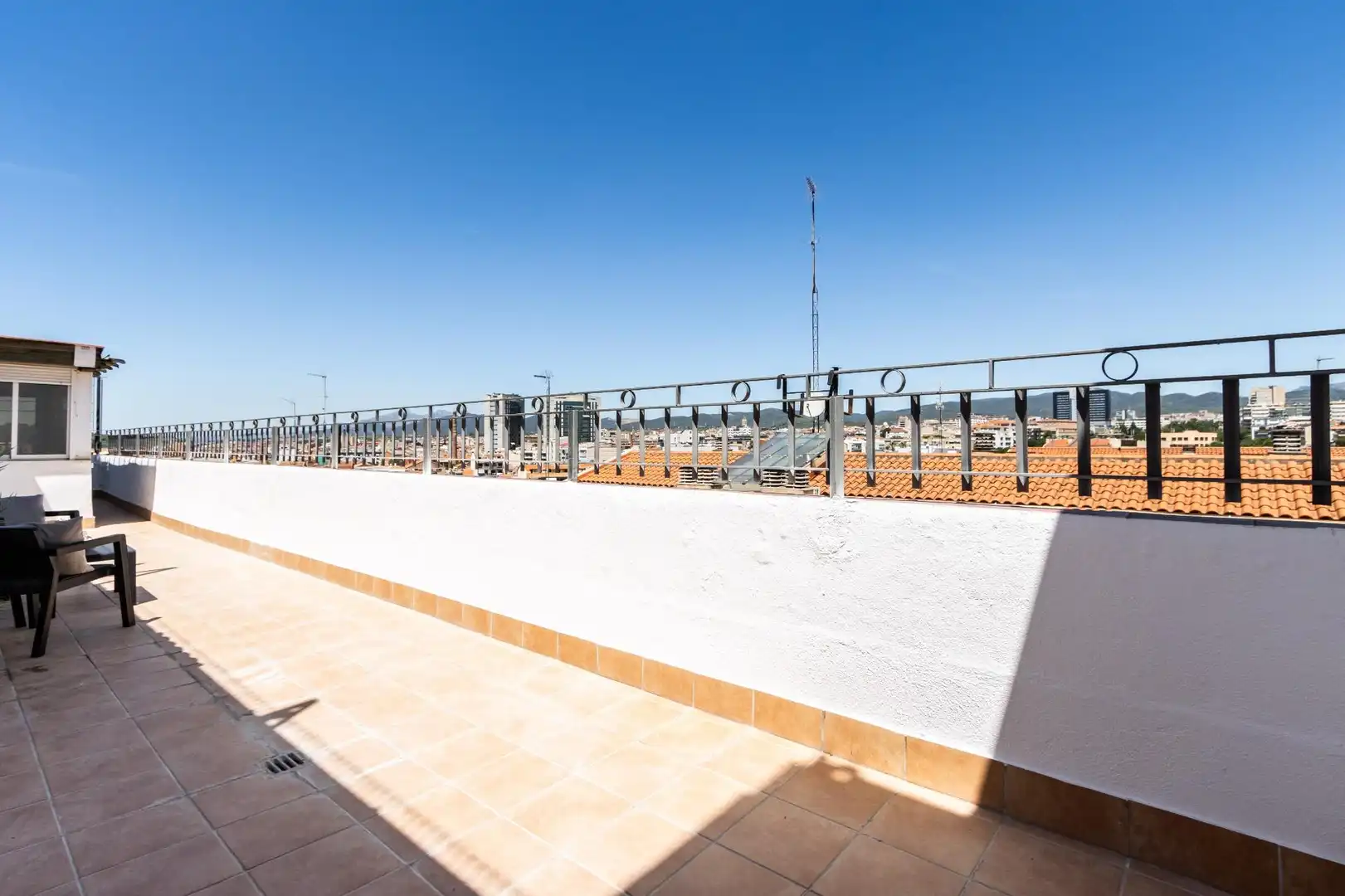 Terrasse von Dachboden zum Verkauf in Terrassa mit Klimaanlage, Heizung und Terrasse