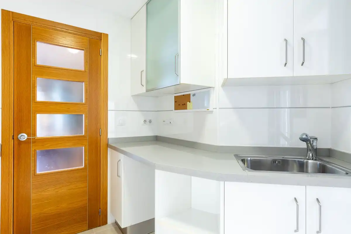 Küche von Wohnung zur Miete in Alboraya mit Klimaanlage, Heizung und Privatgarten