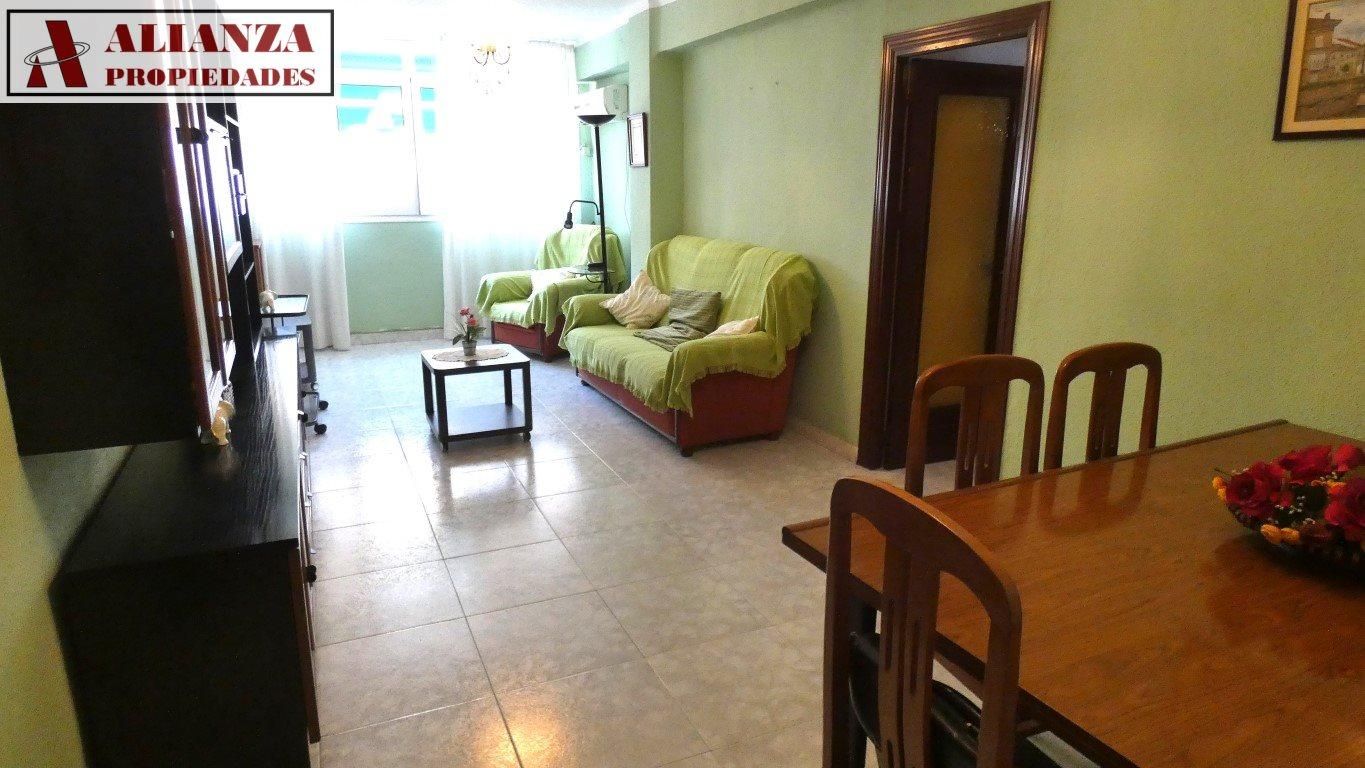 Sala de estar de Piso de alquiler en Málaga Capital con Aire acondicionado