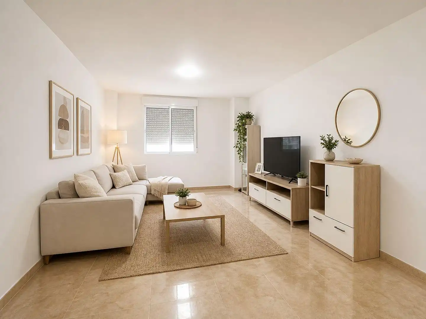 Wohnzimmer von Wohnung zum Verkauf in Ceutí mit Abstellraum und Möbliert