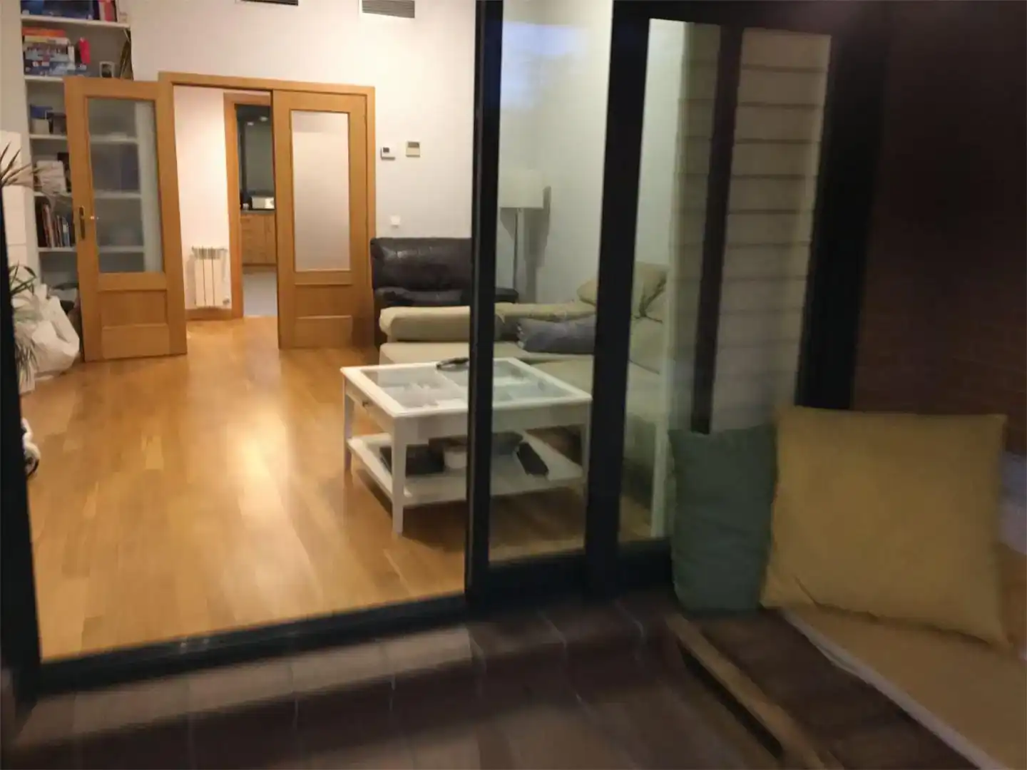Wohnzimmer von Dachboden zur Miete in San Sebastián de los Reyes mit Klimaanlage, Schwimmbad und Balkon