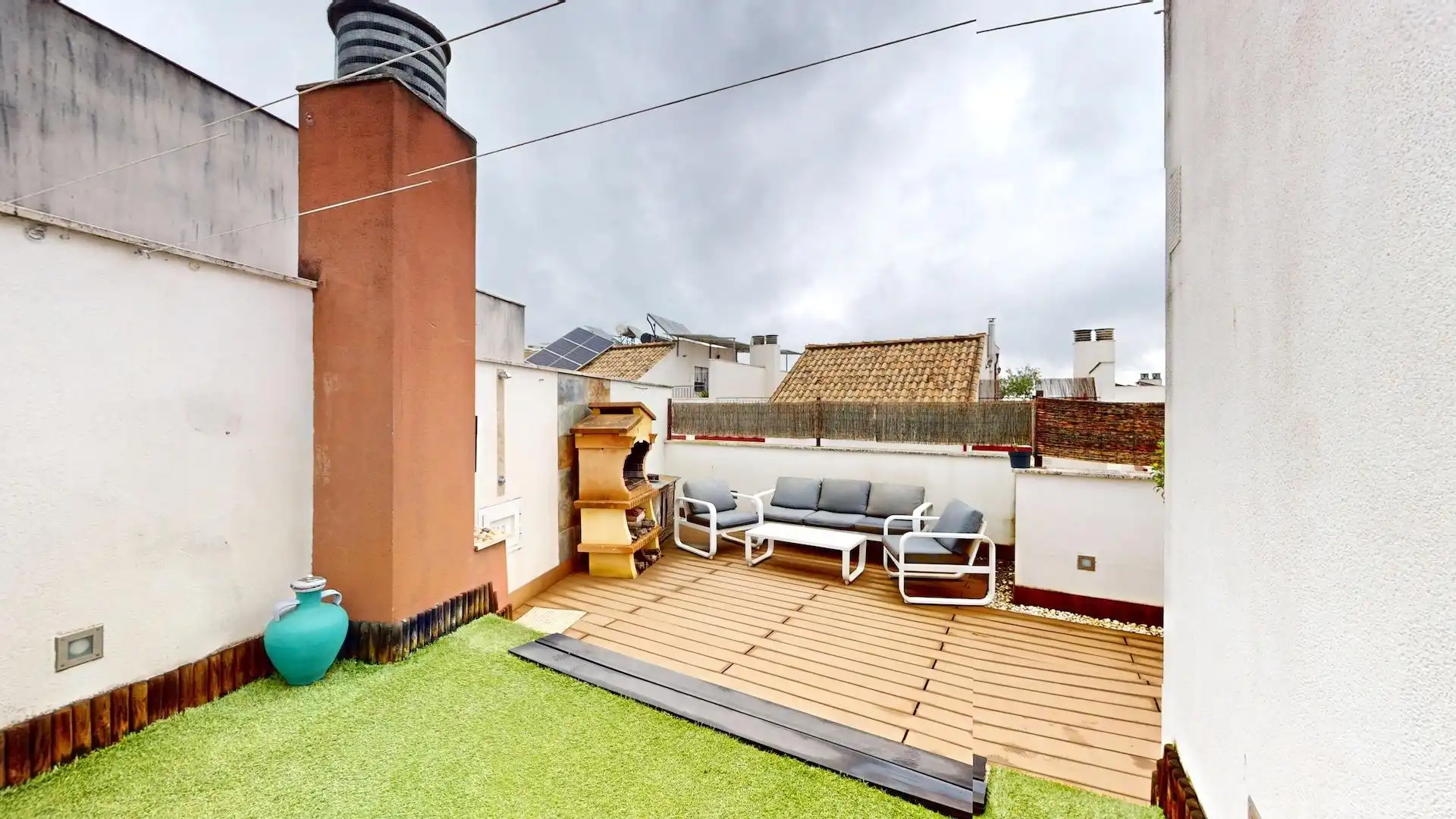 Terrace of Houses for sale in Villafranca de Córdoba  with Air Conditioner, Heating and Terrace