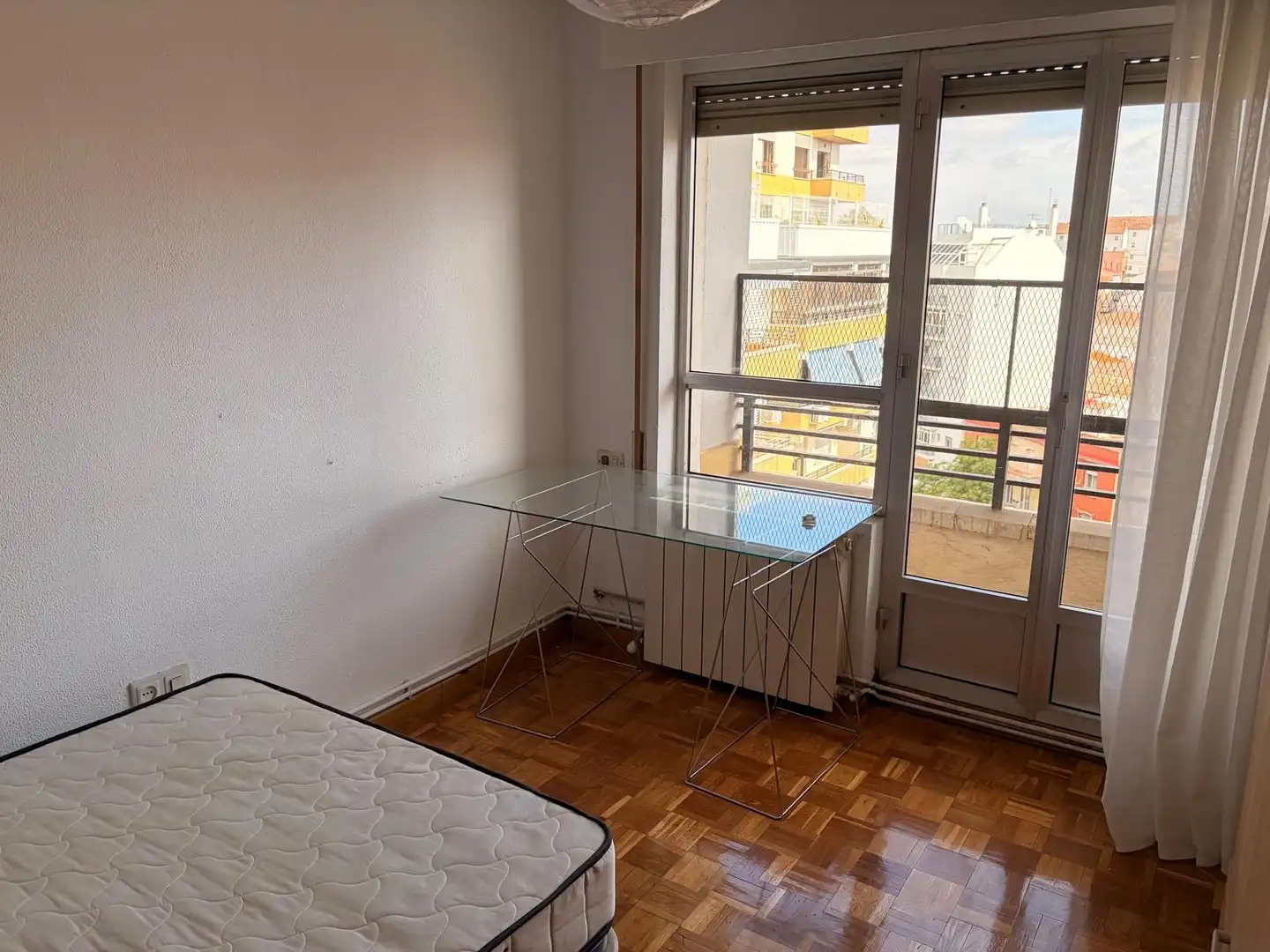 Bedroom of Flat for rent in Cáceres  with Heating, Terrace and Furnished