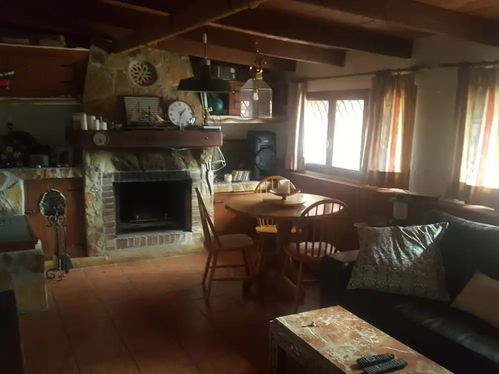 Living room of Ground floor for share in  Palma de Mallorca  with Private garden, Terrace and Furnished