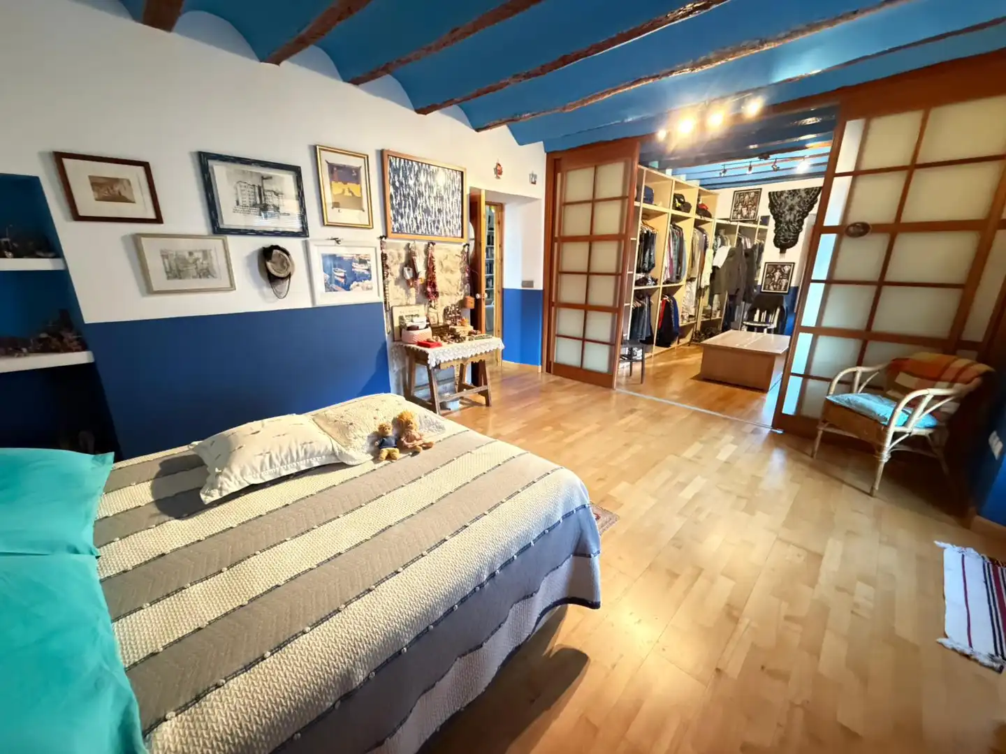 Dormitori de Casa o xalet en venda en Corcos amb Calefacció, Moblat i Forn