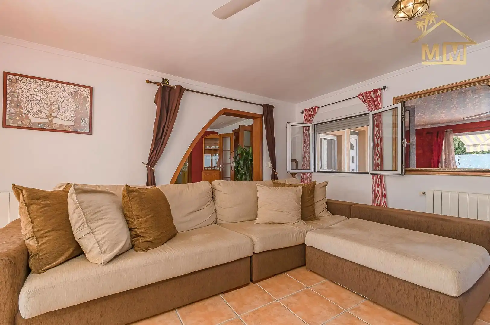 Sala de estar de Casa o chalet en venta en Es Castell con Aire acondicionado, Calefacción y Terraza