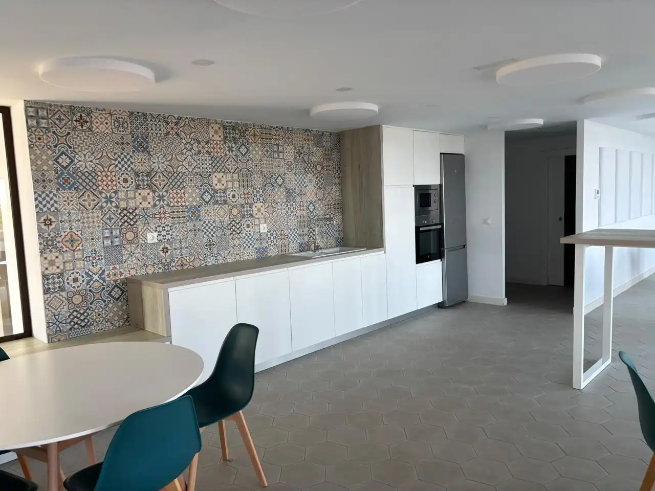 Cocina de Apartamento en venta en Cartagena con Calefacción, Jardín privado y Terraza