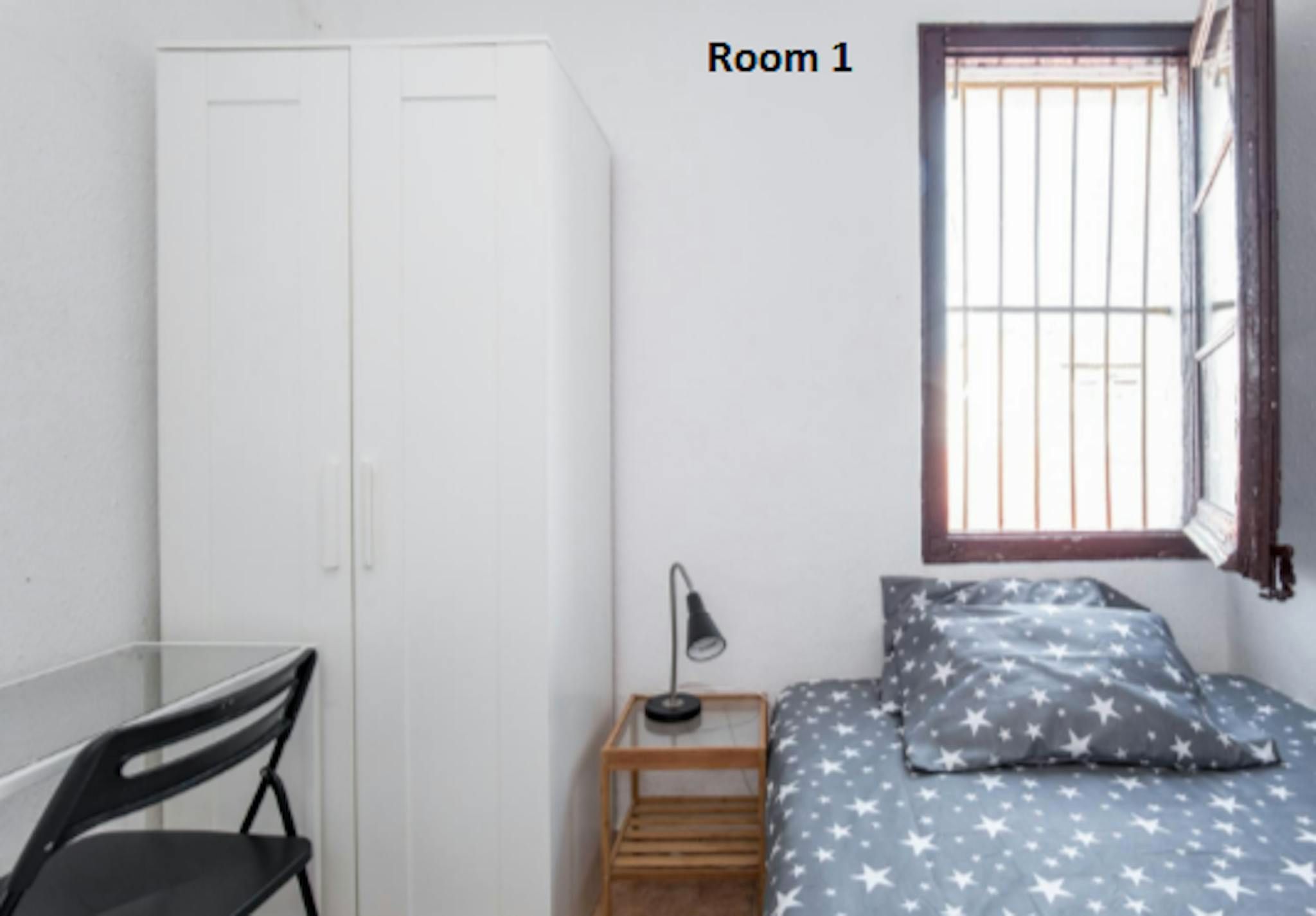 Dormitori de Pis per a compartir en  Barcelona Capital amb Rentadora