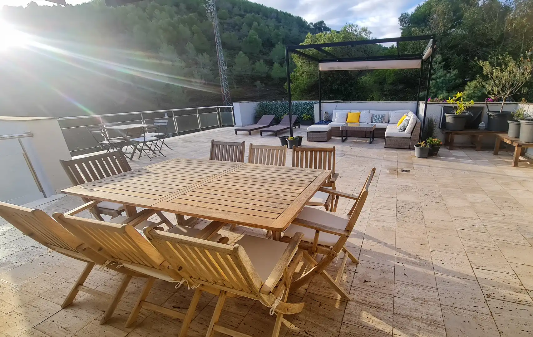 Terraza de Casa adosada en venta en Begur con Aire acondicionado, Calefacción y Jardín privado