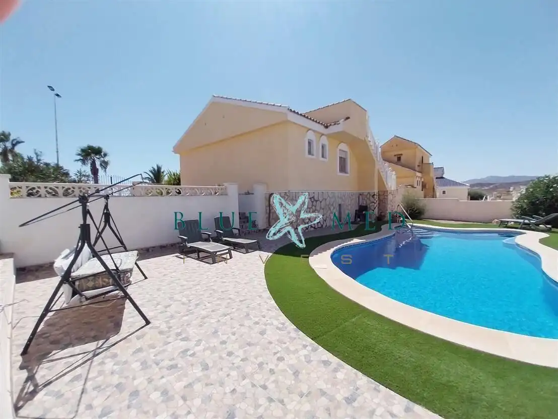 Piscina de Casa o chalet en venta en Mazarrón con Aire acondicionado, Calefacción y Jardín privado