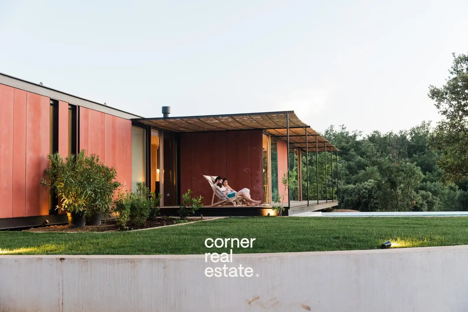 Exterior view of Houses for sale in Sant Cugat del Vallès  with Air Conditioner, Heating and Private garden