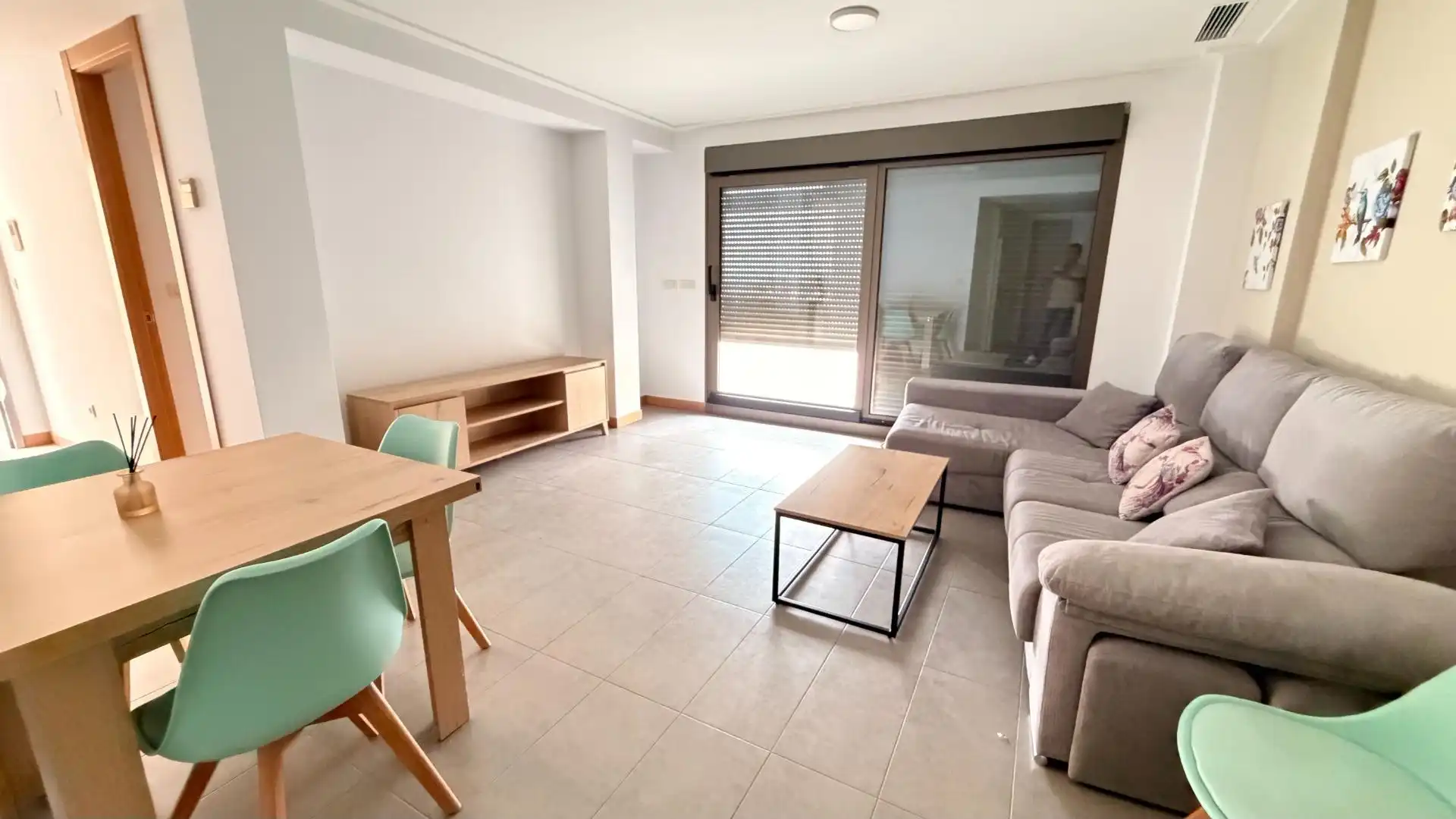 Sala de estar de Apartamento en venta en Elche / Elx con Aire acondicionado, Jardín privado y Terraza