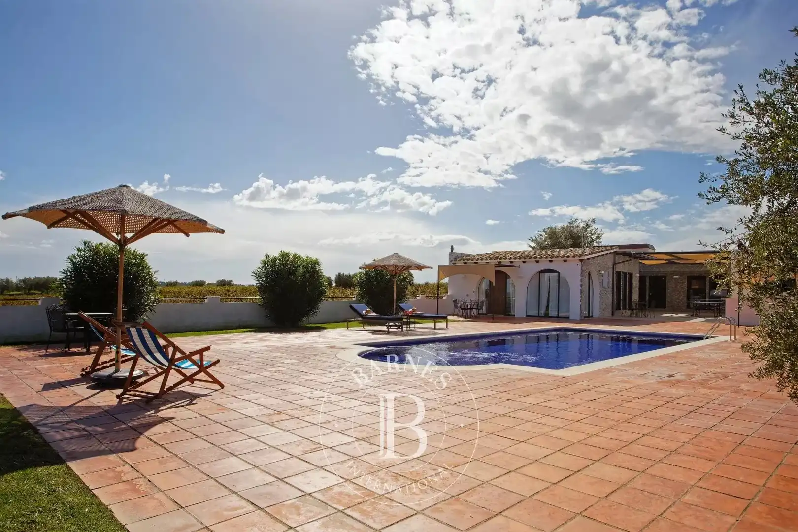 Garden of Houses for sale in Vilobí del Penedès  with Air Conditioner, Heating and Swimming Pool