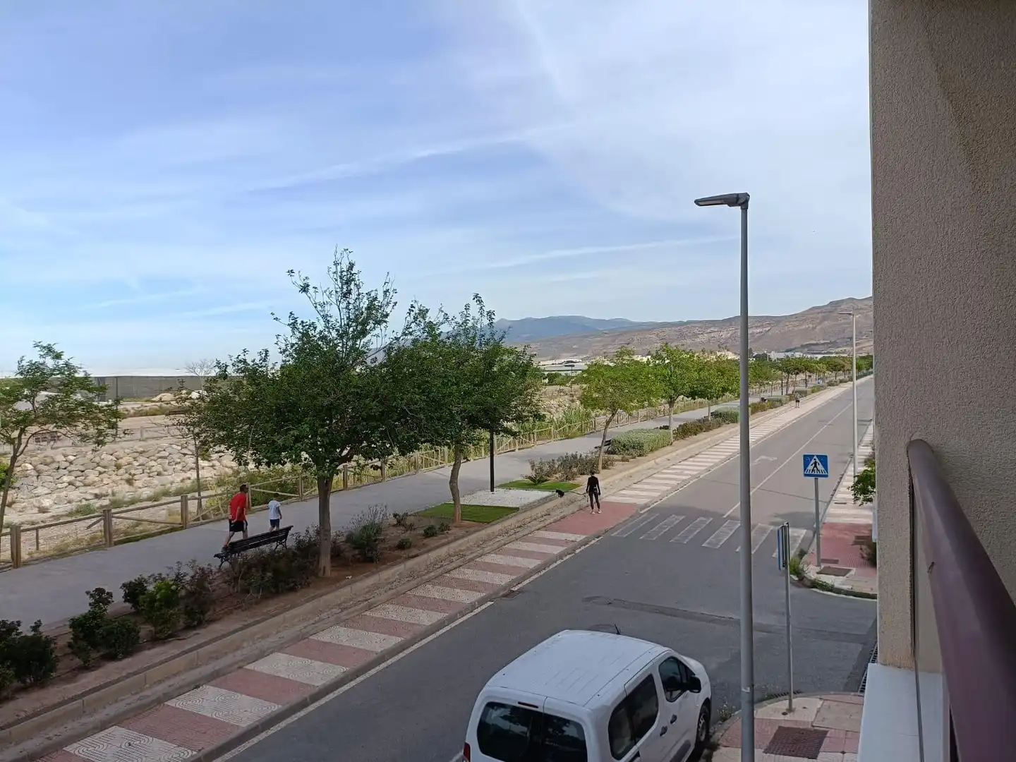 Exterior view of Flat for rent in Roquetas de Mar  with Terrace, Furnished and Community pool