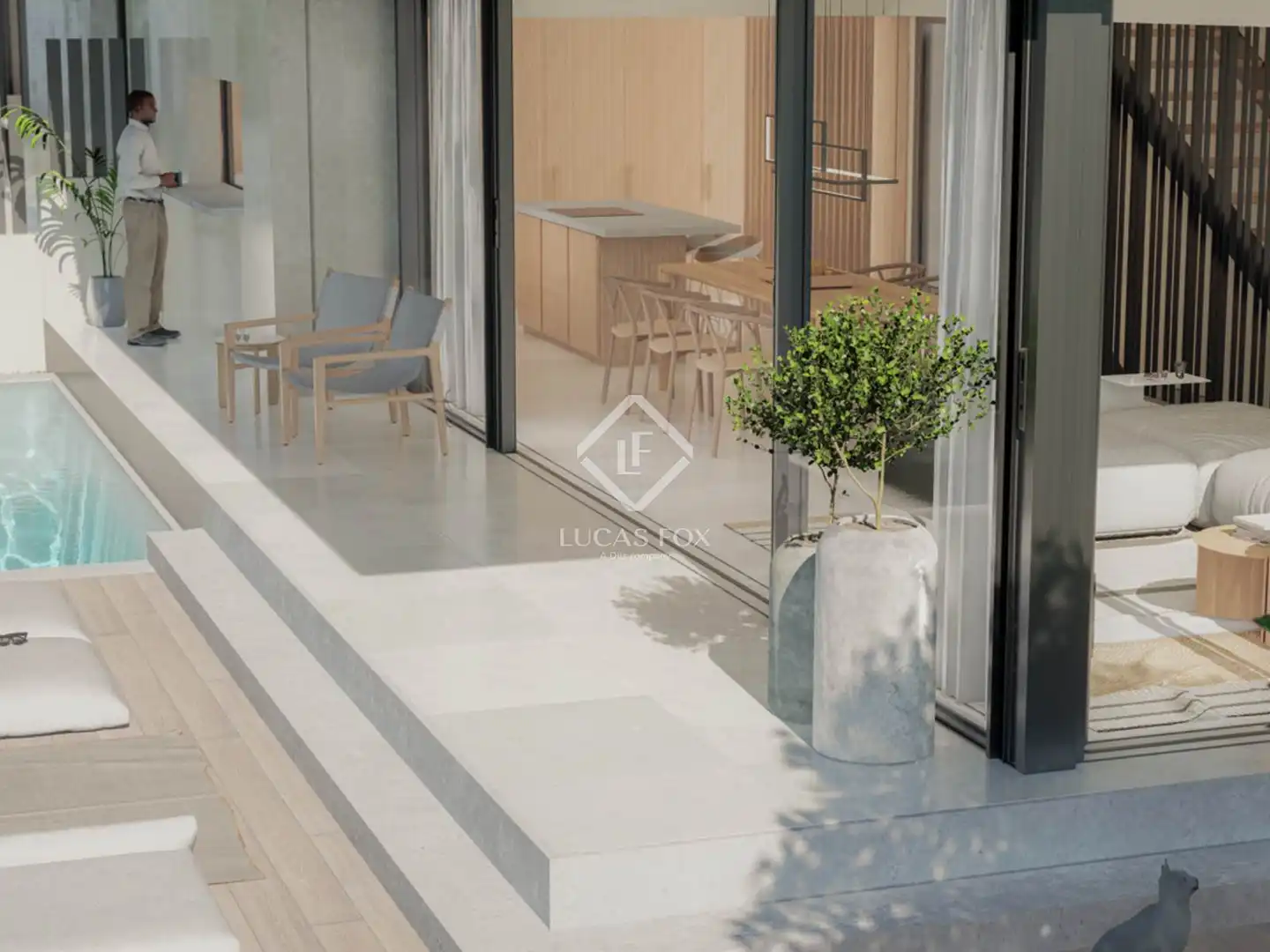 Terrace of Houses for sale in Santa Eulària des Riu  with Air Conditioner, Private garden and Terrace