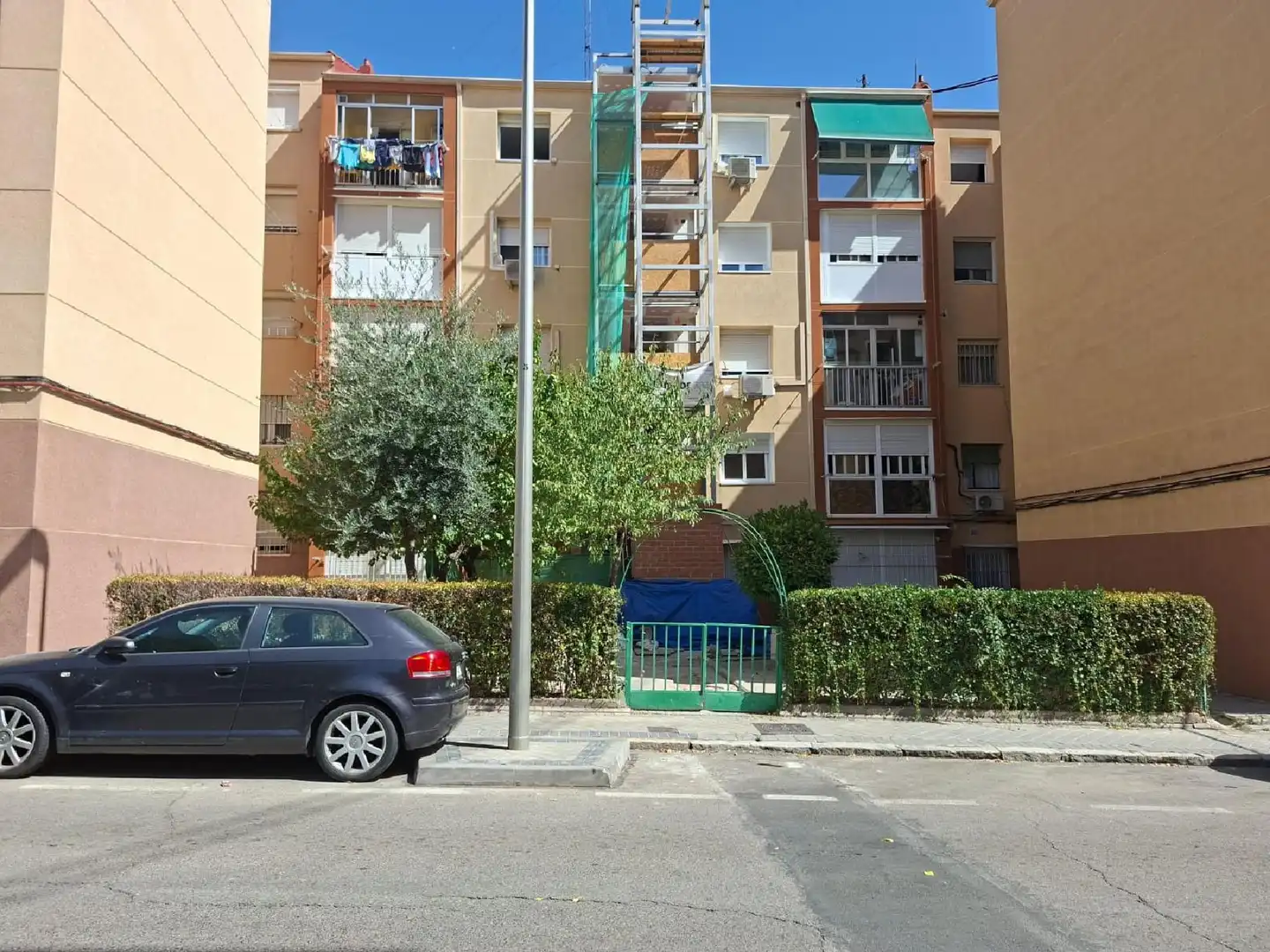 Vista exterior de Piso en venta en Vicálvaro