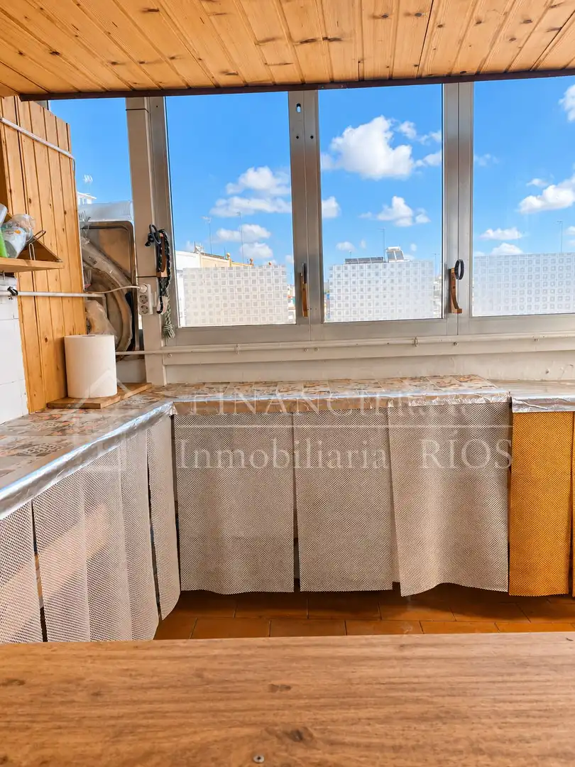 Cocina de Casa o chalet en venta en Alcalá de Guadaira con Aire acondicionado