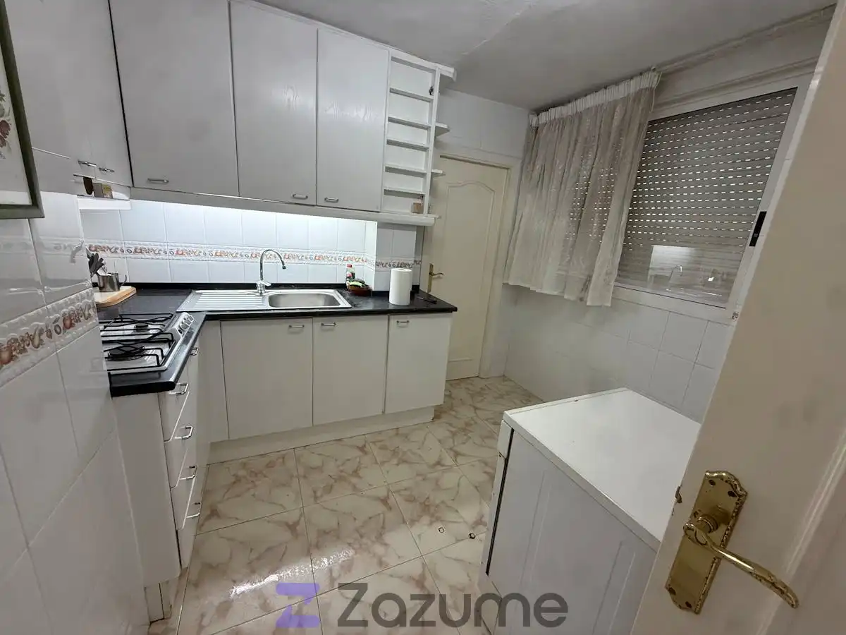 Küche von Wohnung zur Miete in Alicante / Alacant mit Klimaanlage, Terrasse und Möbliert