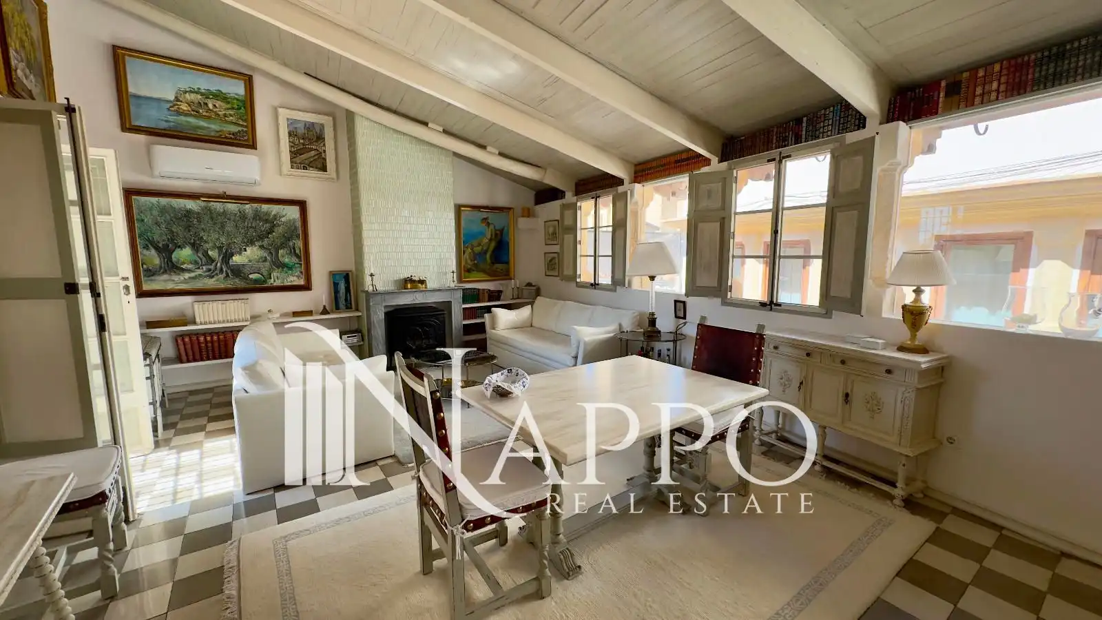 Living room of Houses for rent in  Palma de Mallorca  with Air Conditioner, Heating and Terrace